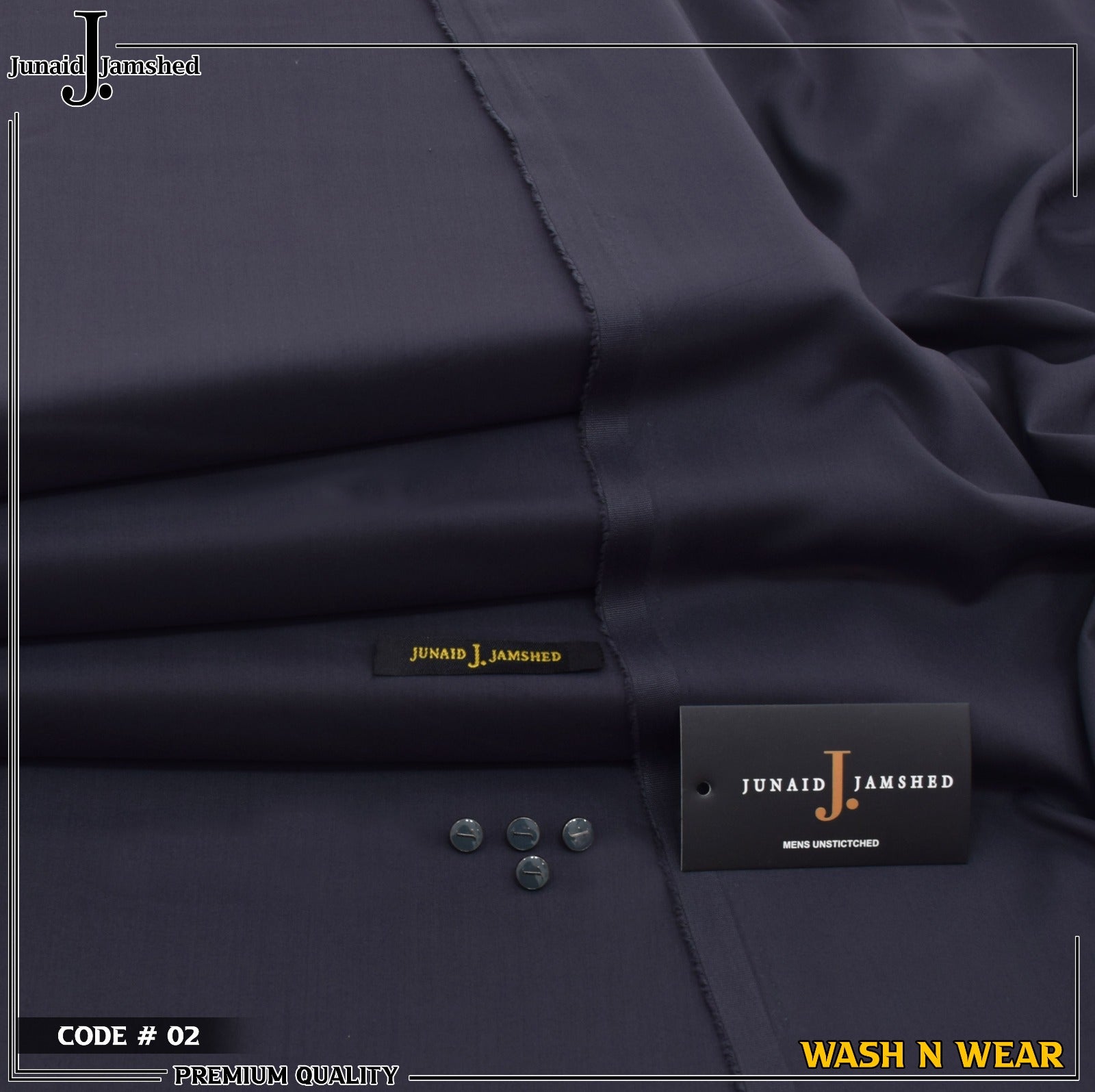 J. SUMMER EXECUTIVE WASH N WEAR ( PURE FABRON )