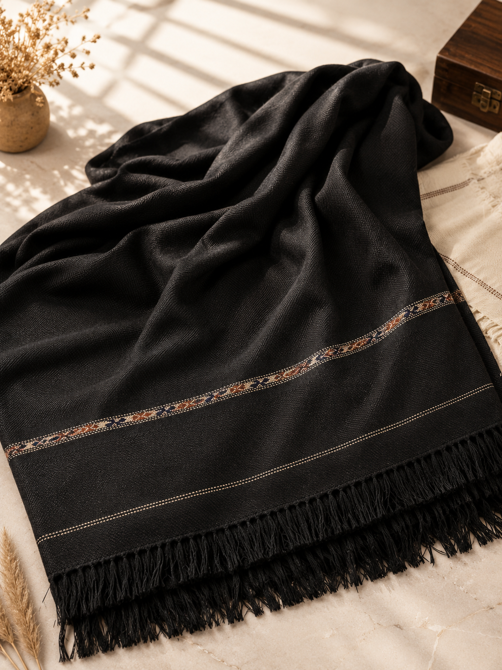 J. PREMIUM WOOL SHAWL