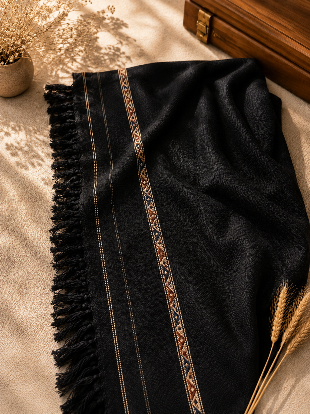J. PREMIUM WOOL SHAWL